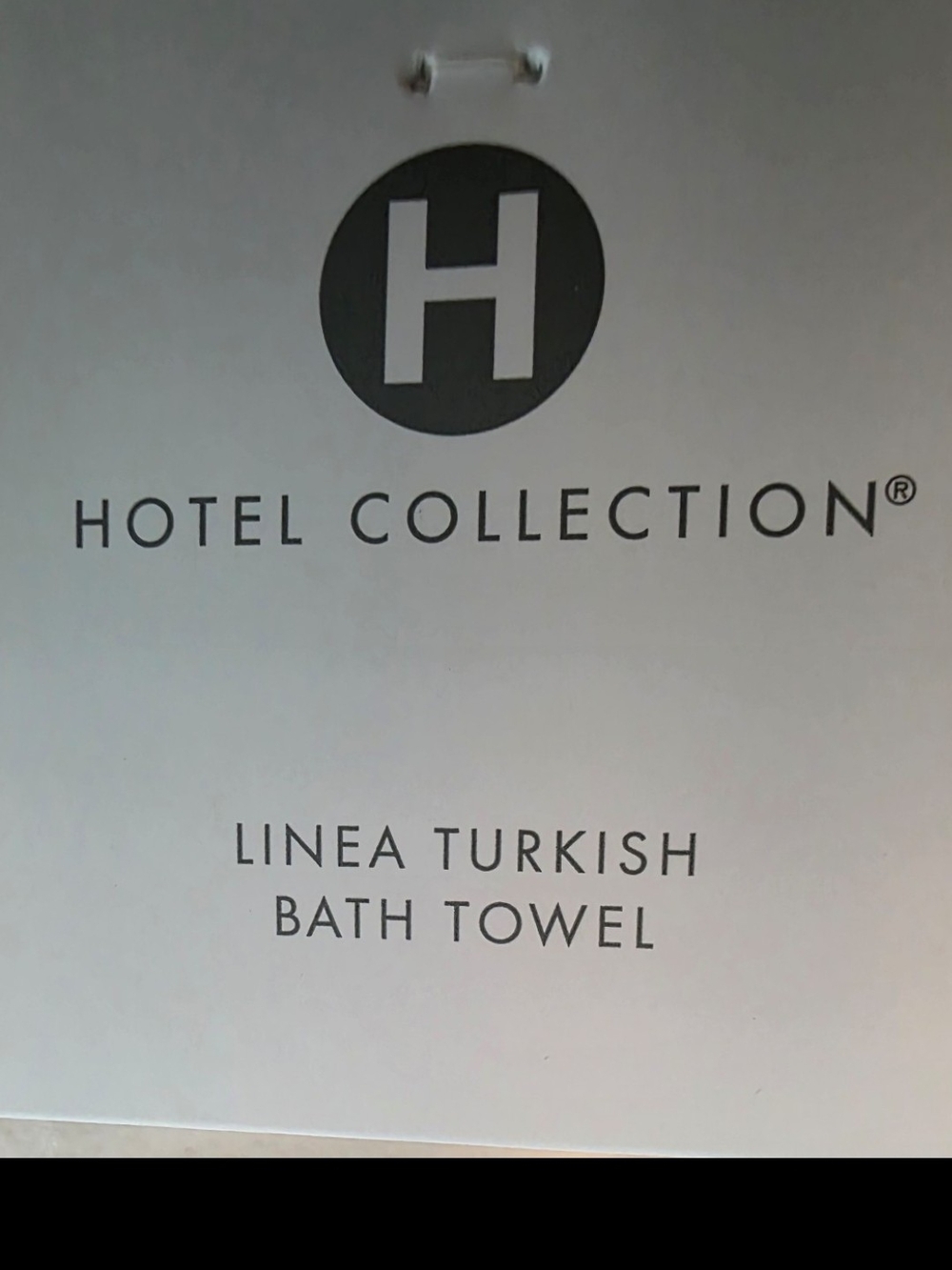 Hotel Collection White Linea Turkish Bath Towel